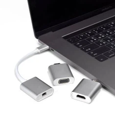 MSLFORCES | USB προσαρμογέας Magic Wand τύπου C με HDMI, MINI DisplayPort, προσαρμογέα VGA All In One Design