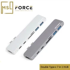 MSLFORCE Αγορές μέσω Διαδικτύου | USB Hub τύπου C σε HDMI 4k USB3.0 προσαρμογέας για φορητό MacBook Samsung S8 Huawei P20 Pro Usb C προσαρμογέας Hub
