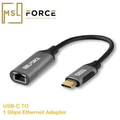MSLFORCE Αγορές στο Διαδίκτυο | USB Thunderbolt 3 Τύπος C Σε προσαρμογέα δικτύου RJ45 Gigabit Ethernet LAN