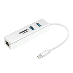 Διανομέας καρτών USB C Ethernet SD USB3.0 HUB