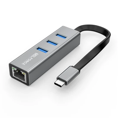 USB C σε RJ45 με HUB Quick Connect SSD